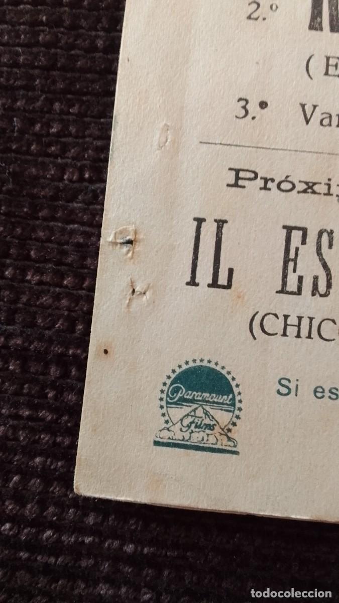 Cine: PROGRAMA DE CINE. REMORDIMIENTO. DOBLE. ERNST LUBITSCH. PARAMOUNT. PALACIO DEL SOL. DENIA. DE MANO. - Foto 9