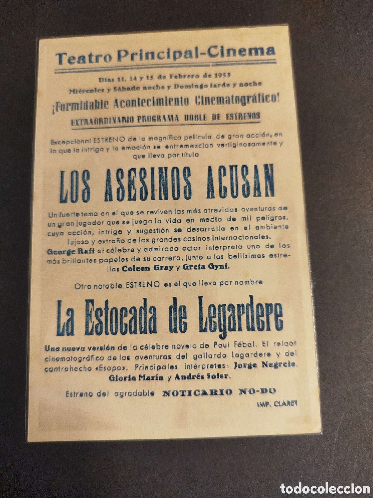 Cine: LOS ASESINOS ACUSAN C/P - Foto 2