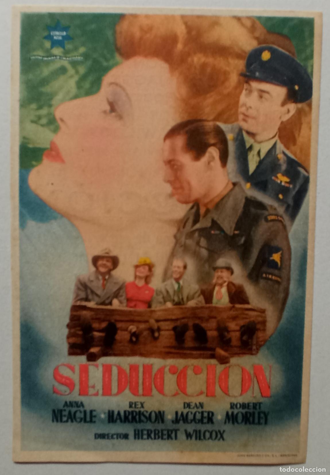 Cine: PROGRAMA DE CINE. REX HARRISON. ANNA NEAGLE. SEDUCCI&Oacute;N. CINE CUY&Aacute;S. LAS PALMAS