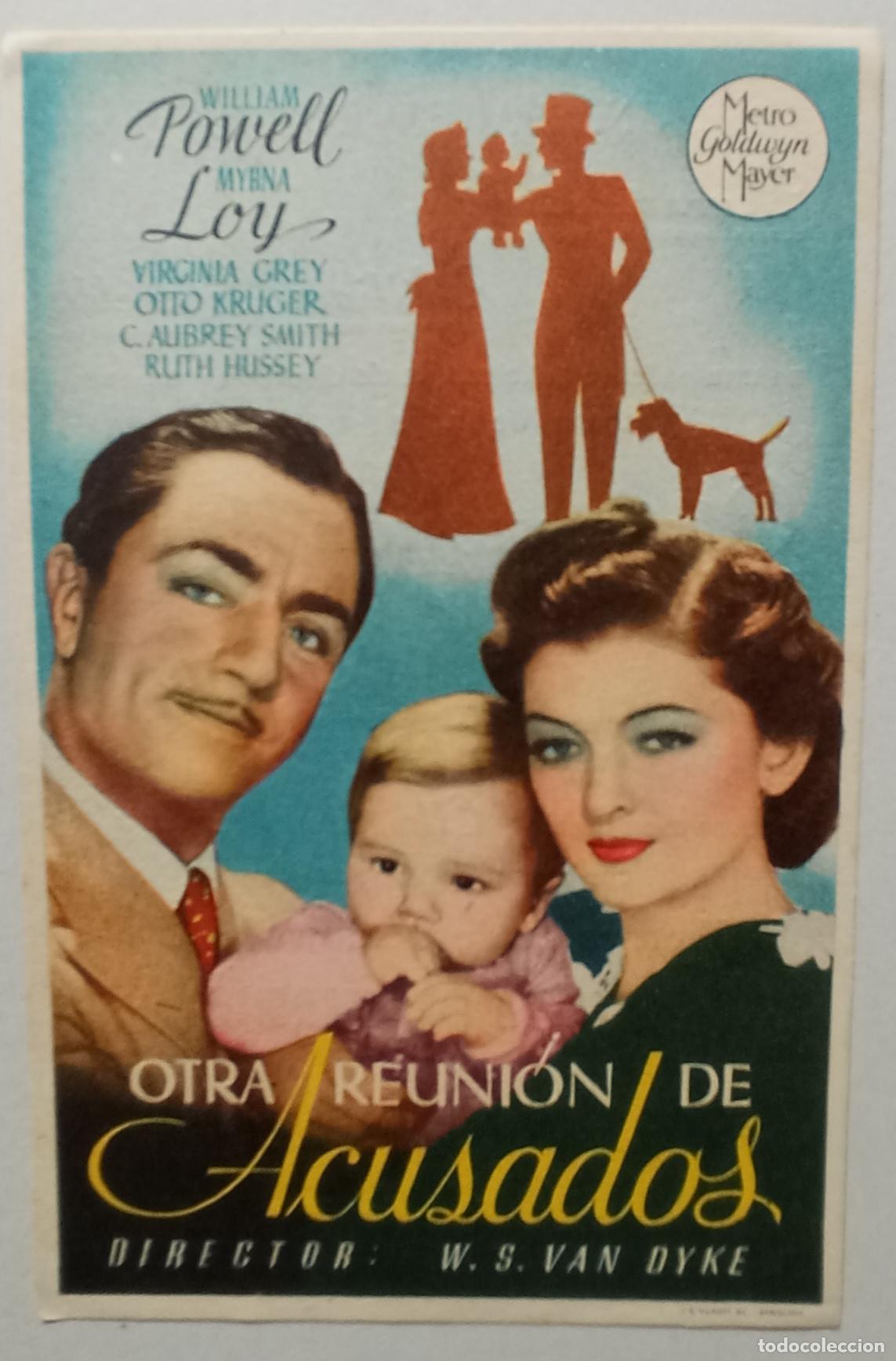 Cine: PROGRAMA DE CINE. WILLIAM POWELL. OTRA REUNI&Oacute;N DE ACUSADOS. CINE CUY&Aacute;S. LAS PALMAS