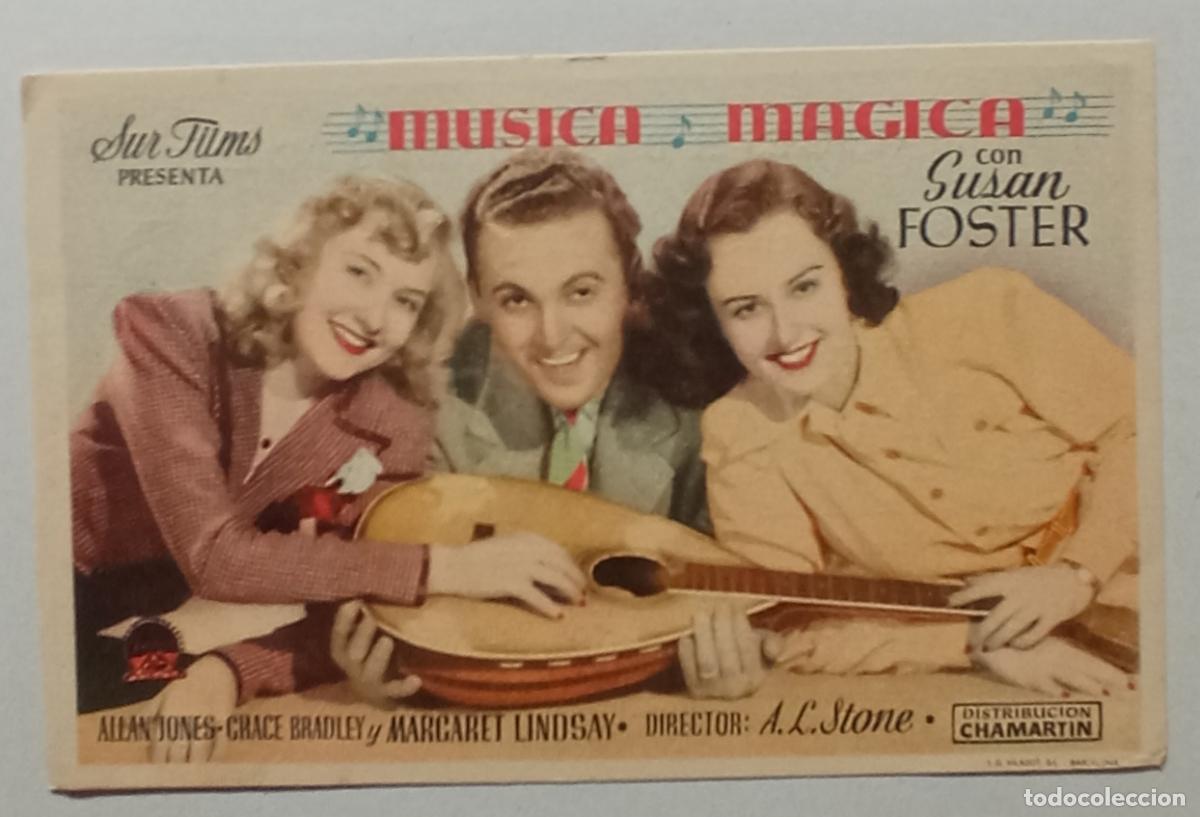 Cine: PROGRAMA DE CINE. SUSAN FOSTER. M&Uacute;SICA M&Aacute;GICA. CINE CUY&Aacute;S. LAS PALMAS