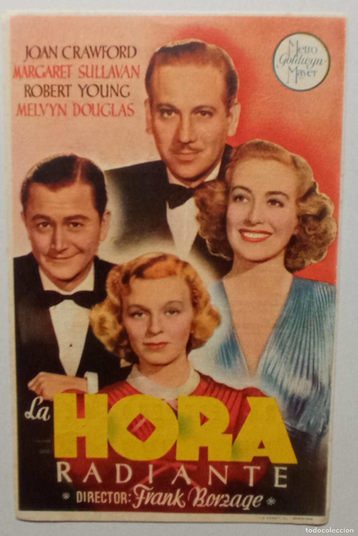 Cine: PROGRAMA DE CINE. JOAN CRAWFORD. LA HORA RADIANTE. CINE CUY&Aacute;S. LAS PALMAS