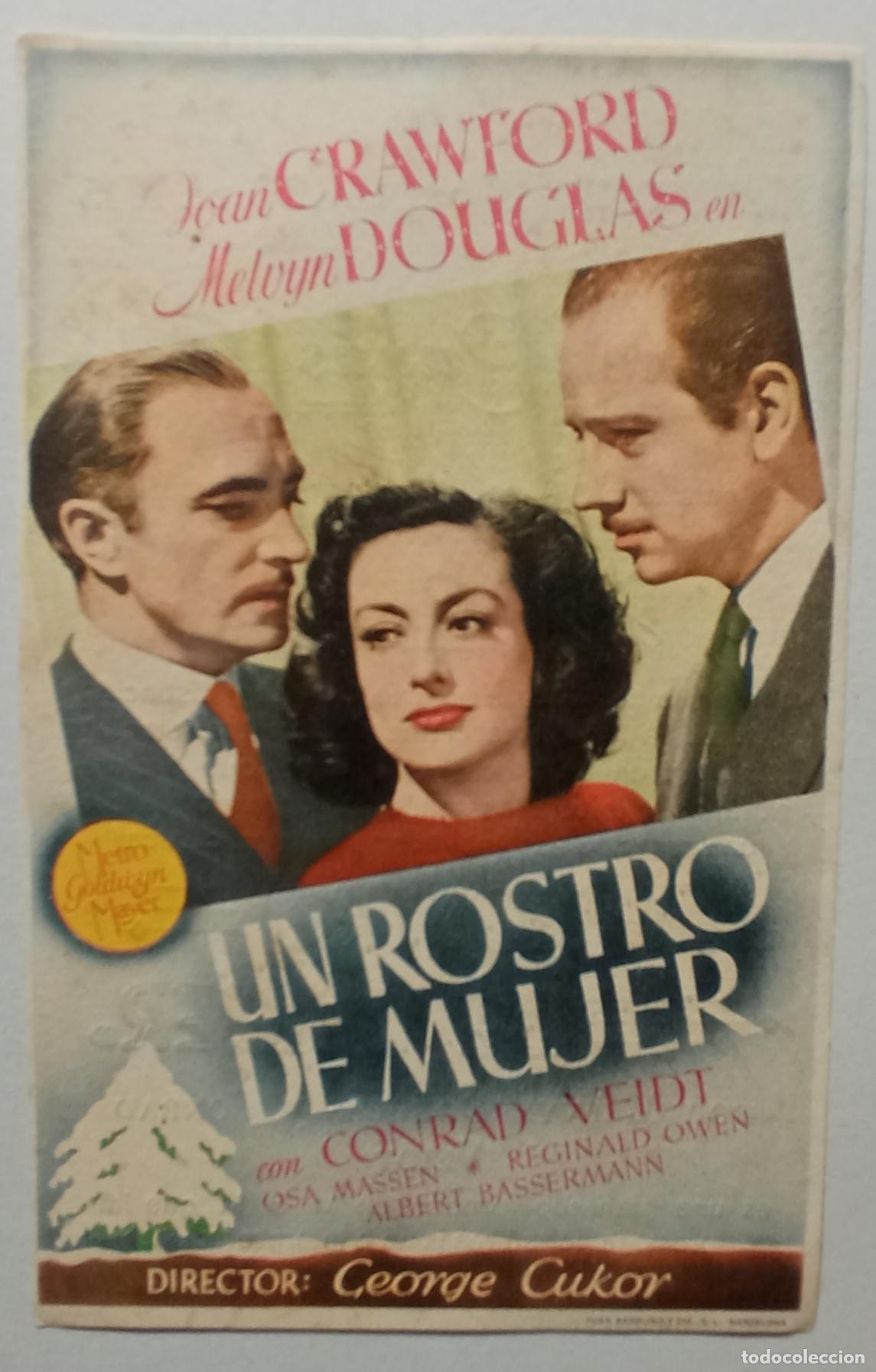 Cine: PROGRAMA DE CINE. JOAN CRAWFORD. UN ROSTRO DE MUJER. CINE CUY&Aacute;S. LAS PALMAS
