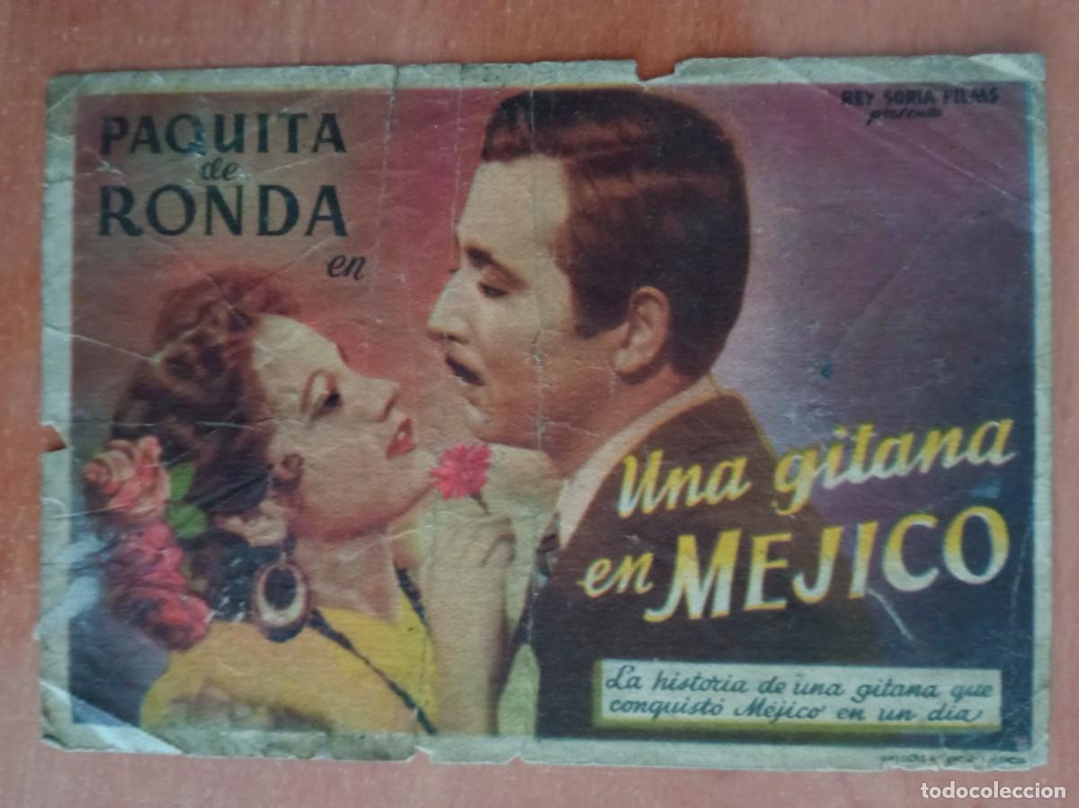 Cine: UNA GITANA EN MEJICO, PAQUITA DE RONDA