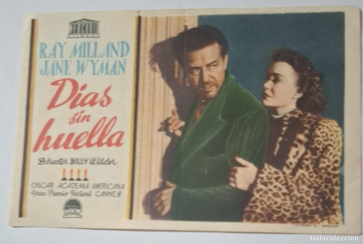 Cine: DIAS SIN HUELLA - PROGRAMA DE CINE