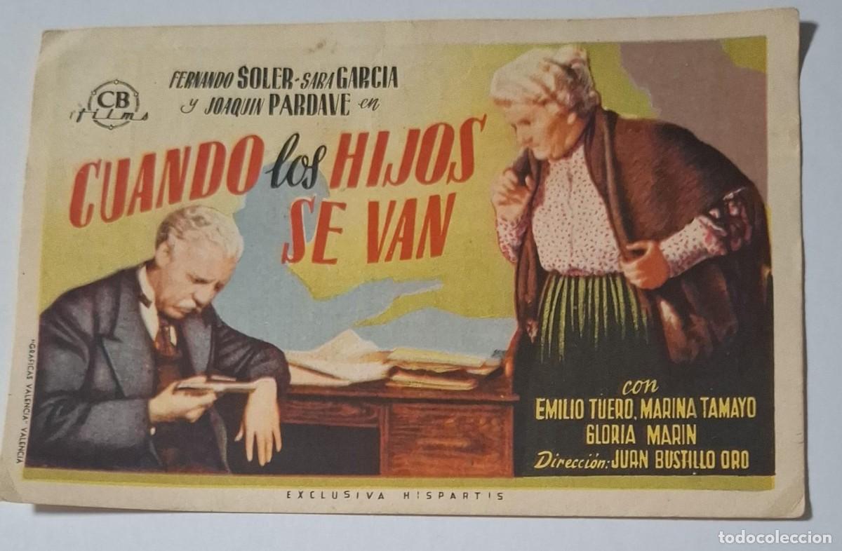 Cine: CUANDO LOS HIJOS SE VAN - PROGRAMA DE CINE
