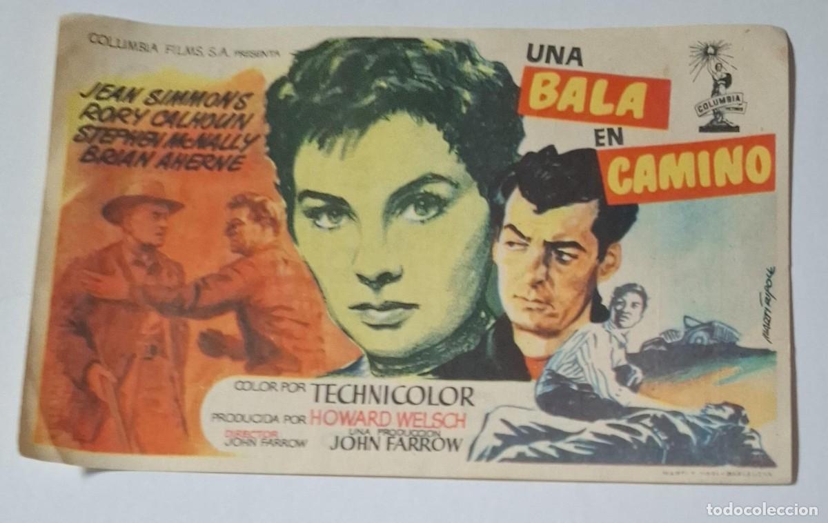 Cine: UNA BALA EN CAMINO - PROGRAMA DE CINE