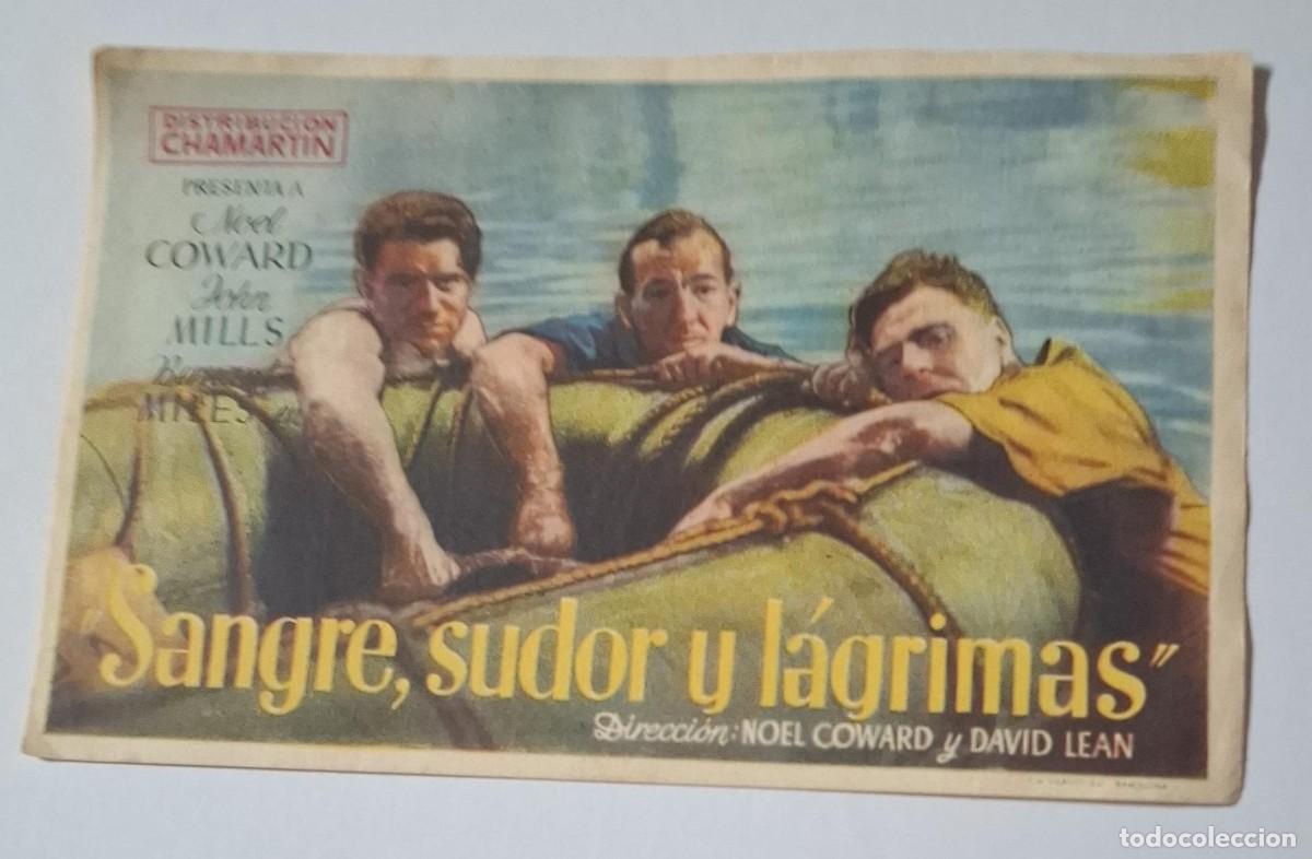 Cine: SANGRE, SUDOR Y LAGRIMAS - PROGRAMA DE CINE
