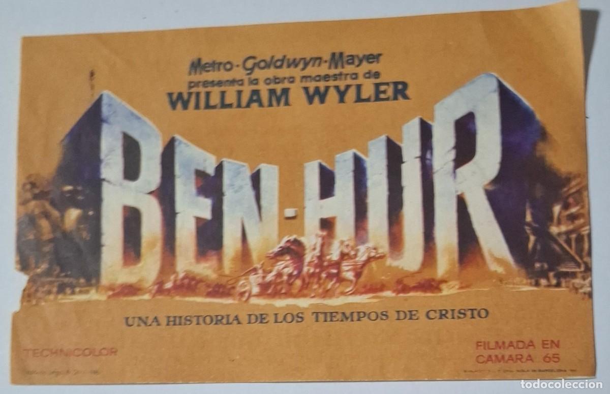 Cine: BEN-HUR - PROGRAMA DE CINE - Foto 1