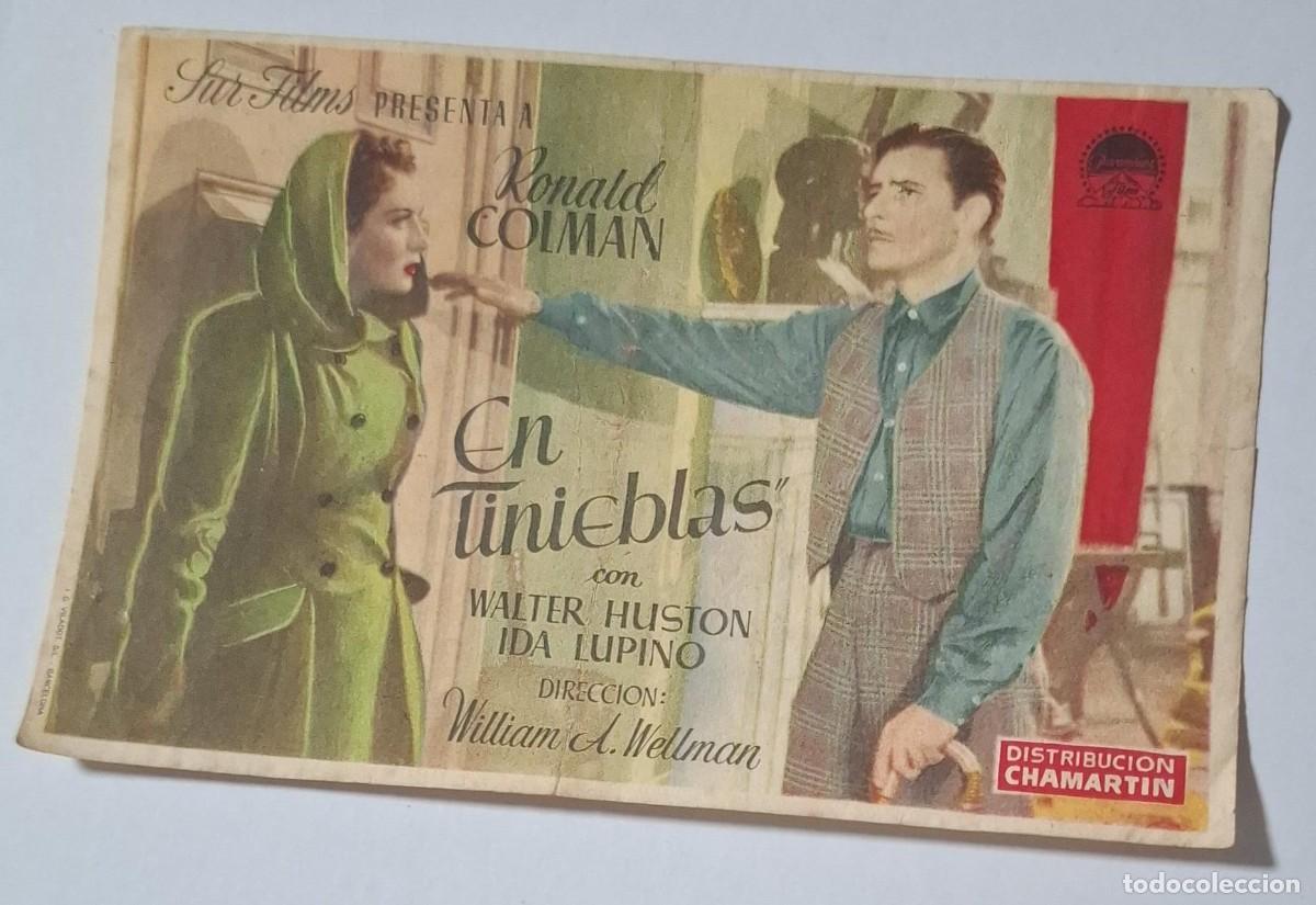 Kino: EN TINIEBLAS - PROGRAMA DE CINE