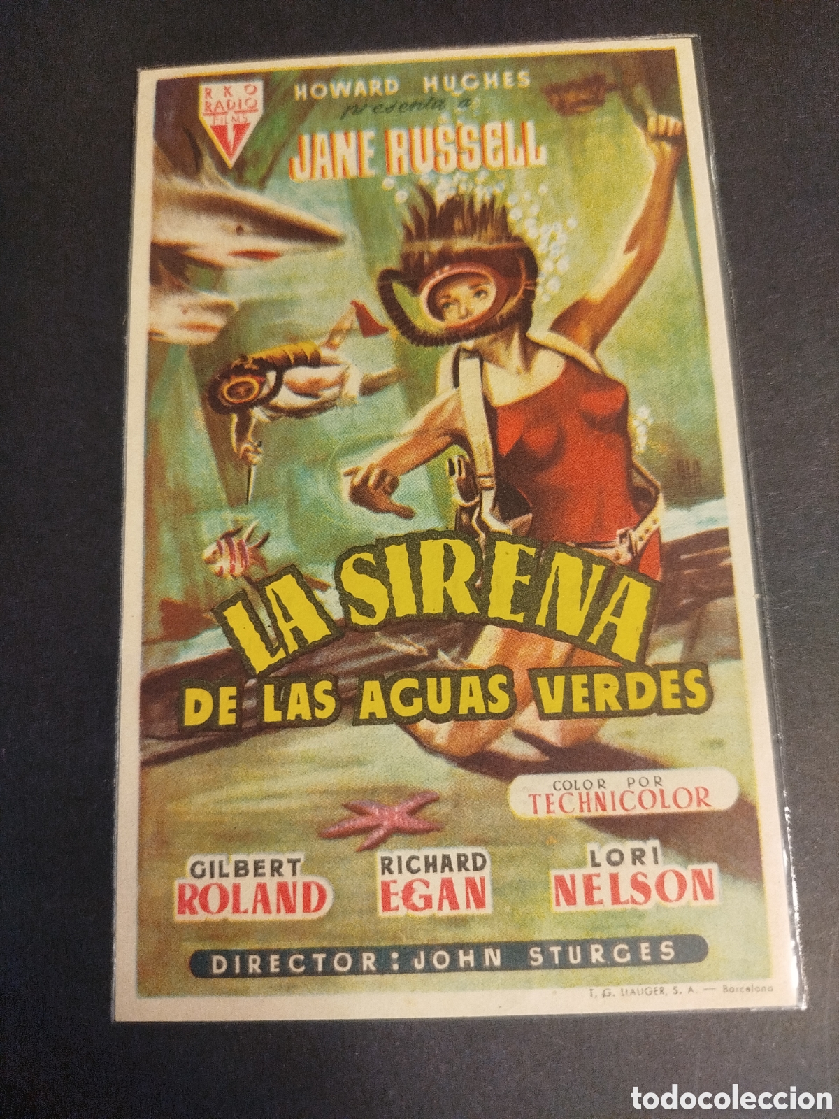 Cine: LA SIRENA DE LAS AGUAS VERDES C/P
