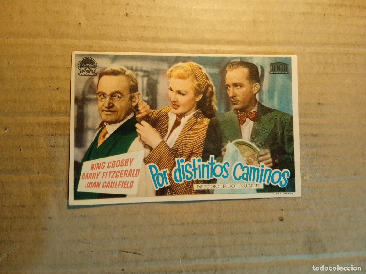 Cine: FOLLETO DE MANO CON PIBLICIDAD POR DISTINTOS CAMINOS