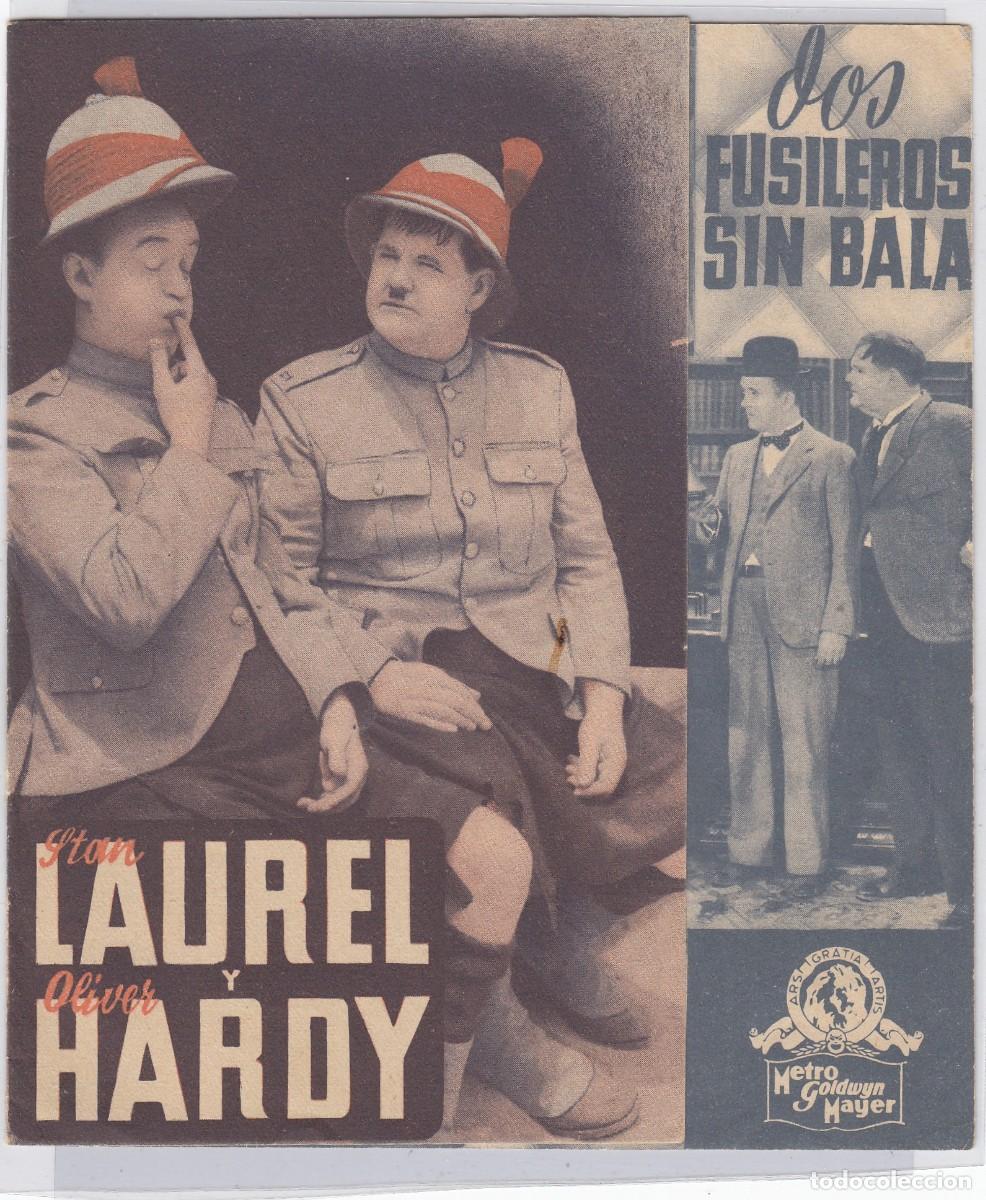 Cine: DOS FUSILEROS SIN BALA. LAUREL Y HAROY