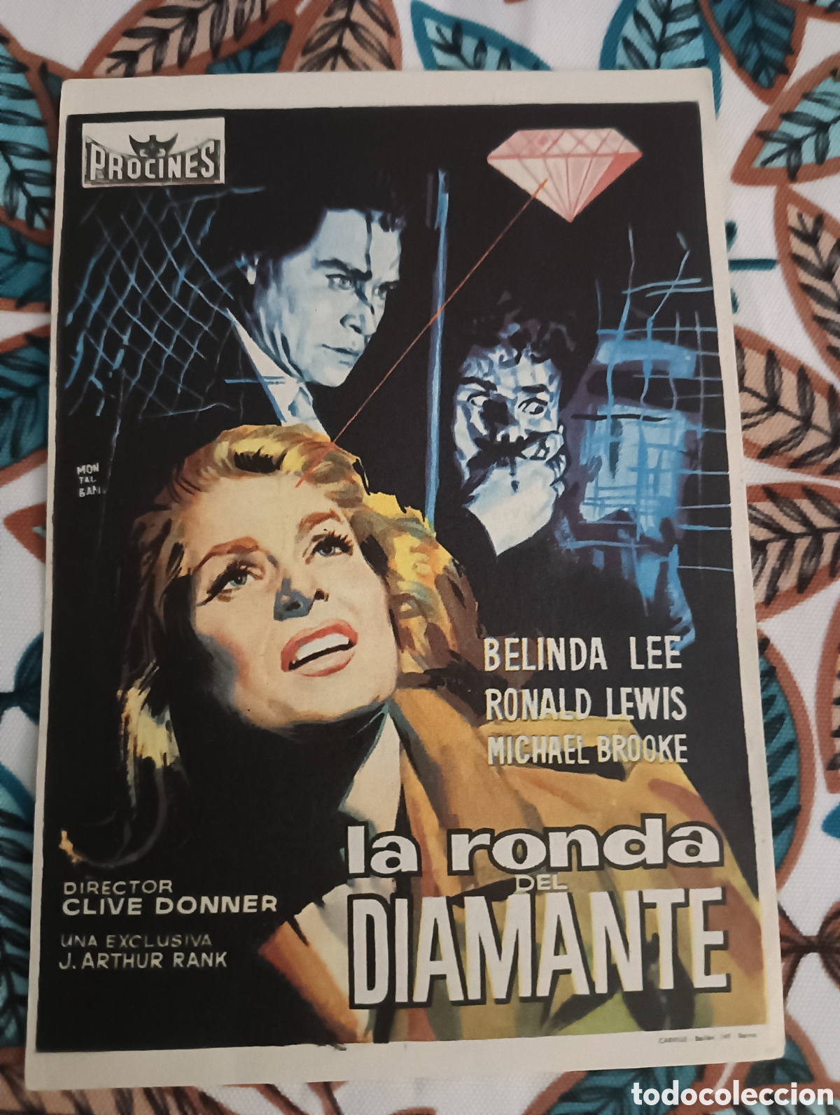 Cine: LA RONDA DEL DIAMANTE - BELINDA LEE, RONALD LEWIS - CON PUBLICIDAD