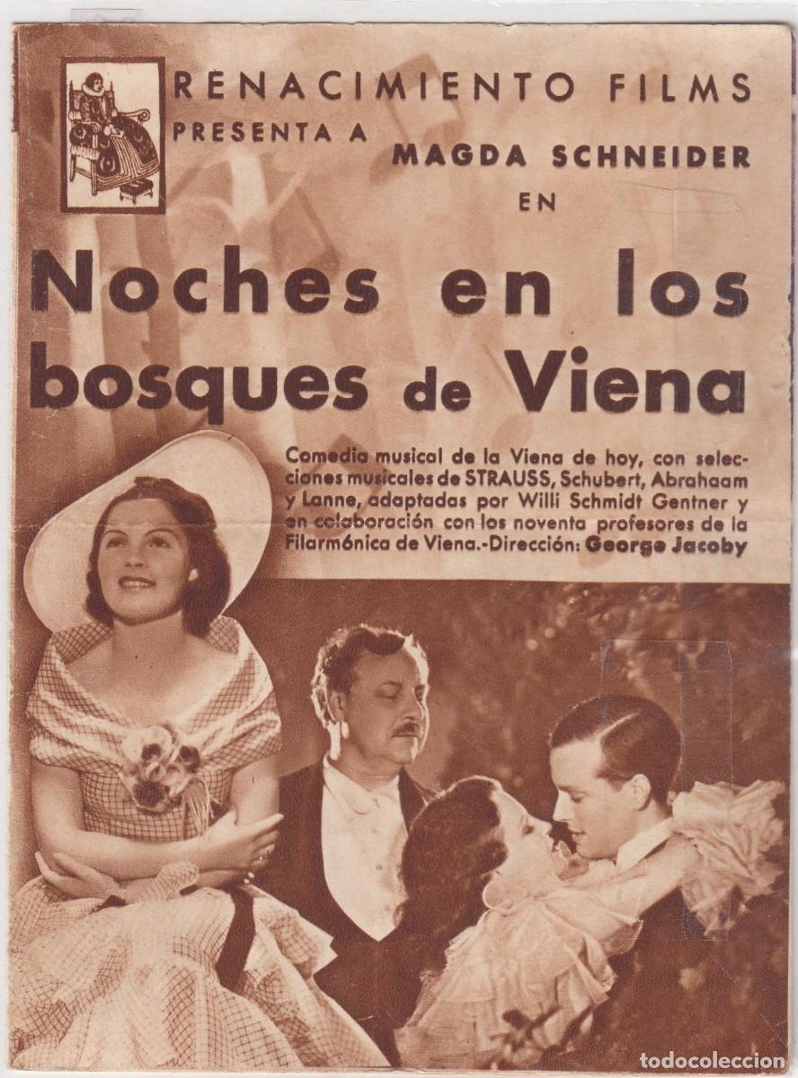 Cine: NOCHES EN LOS BOSQUES DE VIENA - Foto 1