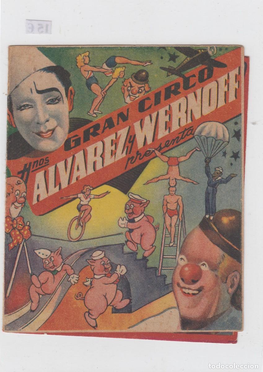 Cine: GRAN CIRCO HNOS. ALVAREZ Y WERNOFF