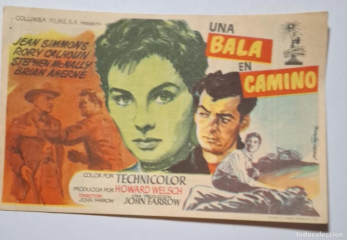 Cine: UNA BALA EN CAMINO - PROGRAMA DE CINE