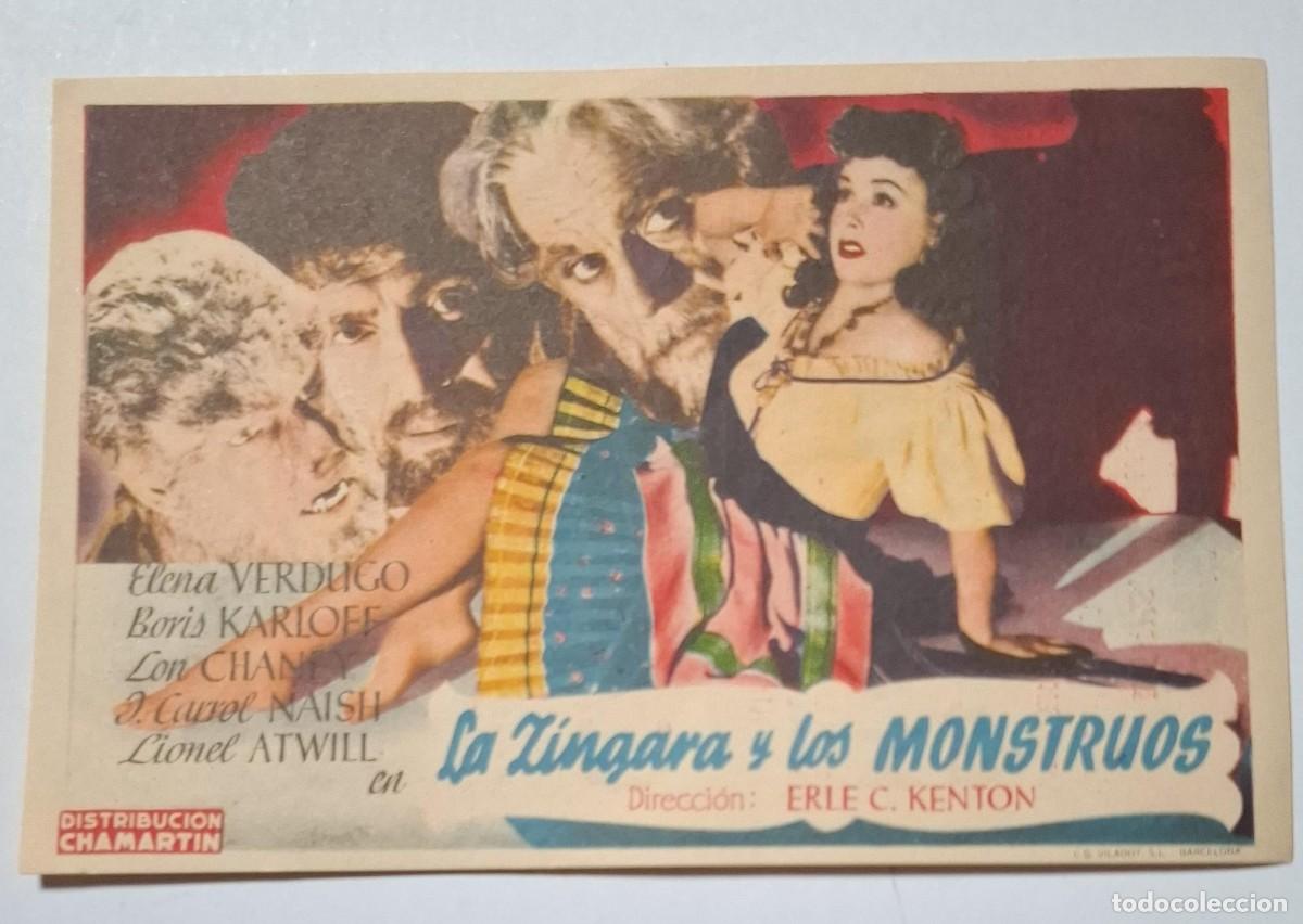 Cine: LA ZINGARA Y LOS MONSTRUOS - PROGRAMA DE CINE
