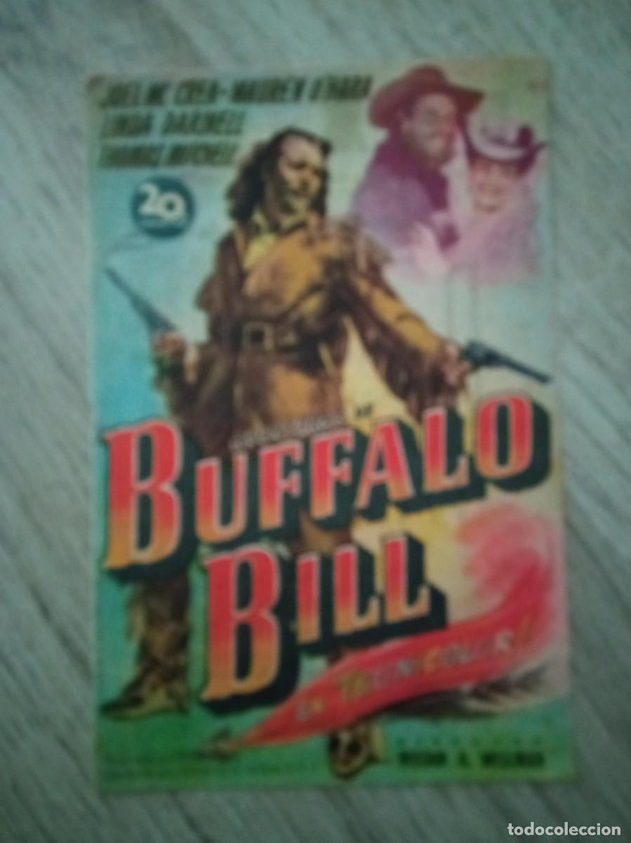 Cine: AVENTURAS DE BUFFALO BILL, JOEL MCCREA, CINE REX, CASTELL&Oacute;N, 1948