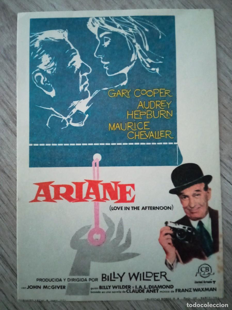Cine: ARIANE, GARY COOPER, AUDREY HEPBURN - Foto 1