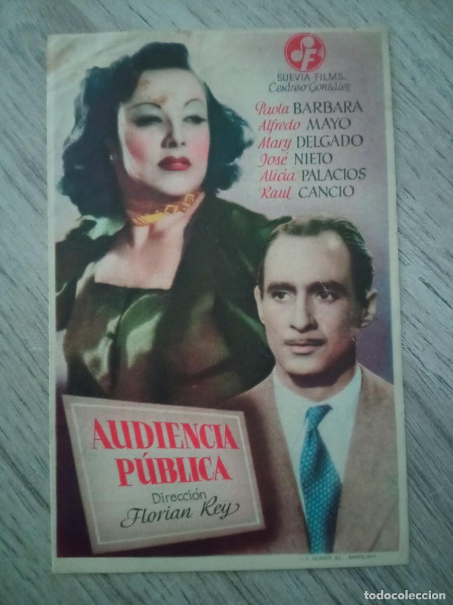 Cine: AUDIENCIA P&Uacute;BLICA, PAOLA BARBARA, CINE CONDAL, SALLENT