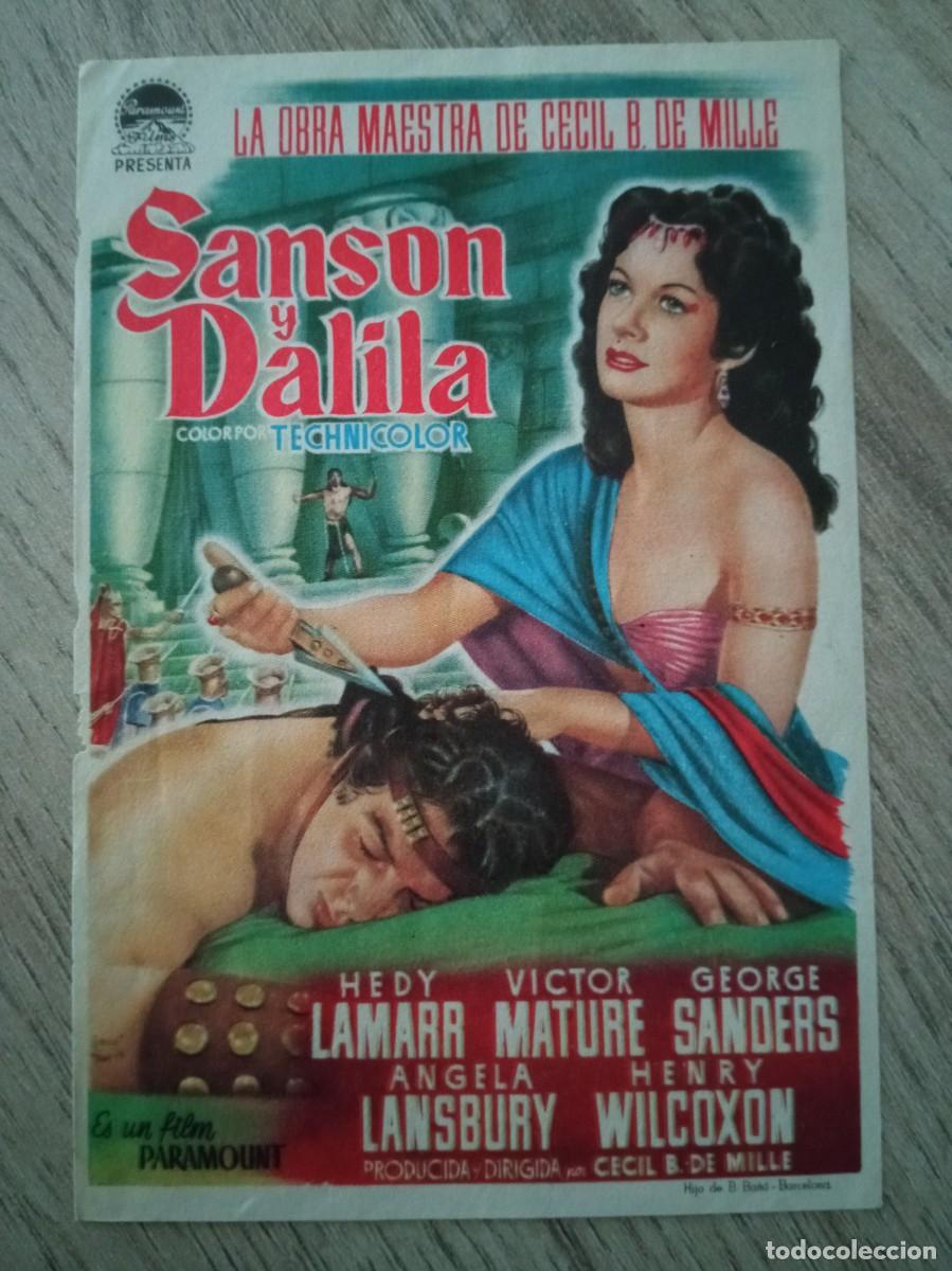 Cine: SANSON Y DALILA, VICTOR MATURE, HEDY LAMARR - Foto 1