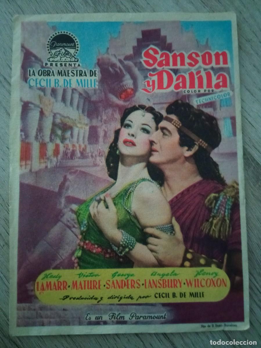 Cine: SANSON Y DALILA, VICTOR MATURE, HEDY LAMARR