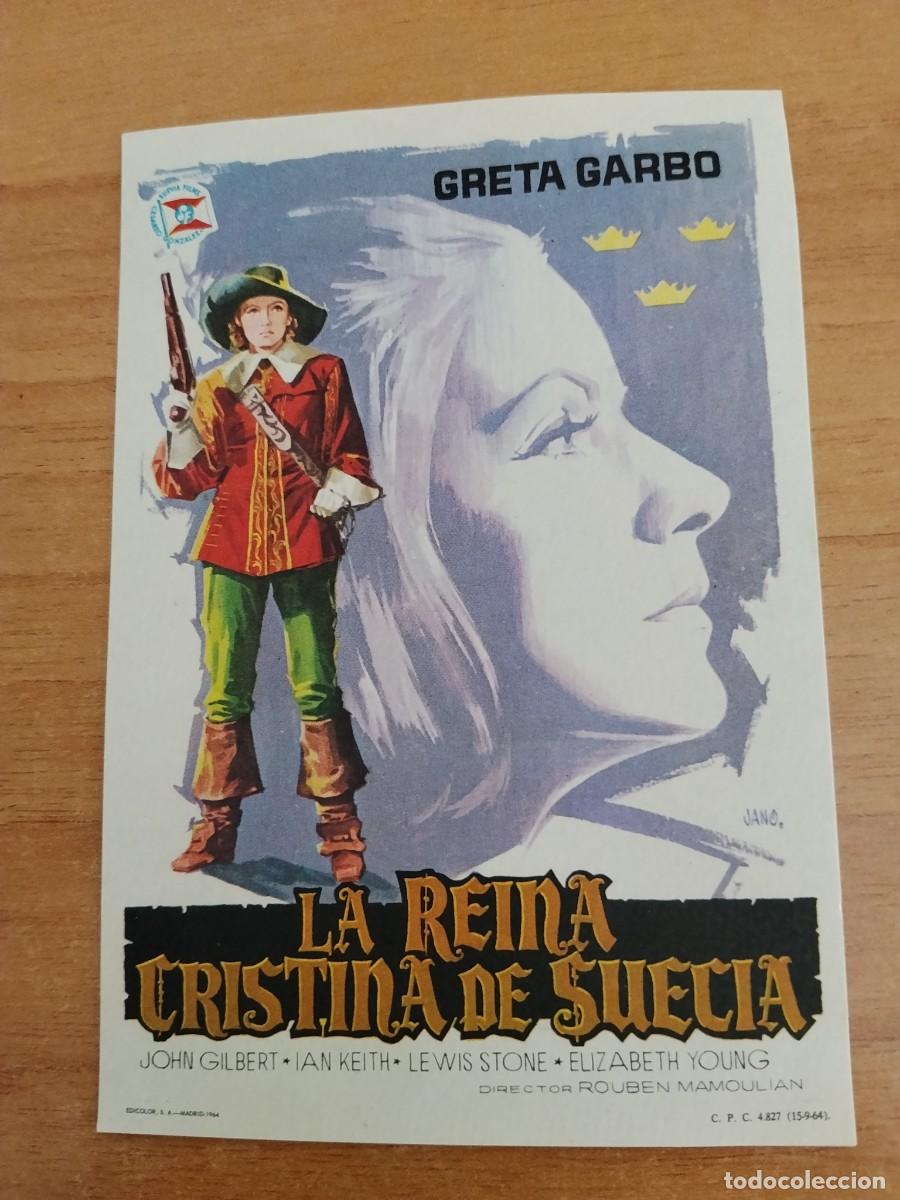 Cine: ROSA-PROGRAMA DE LA PELICULA--LA REINA CRISTINA DE SUECIA