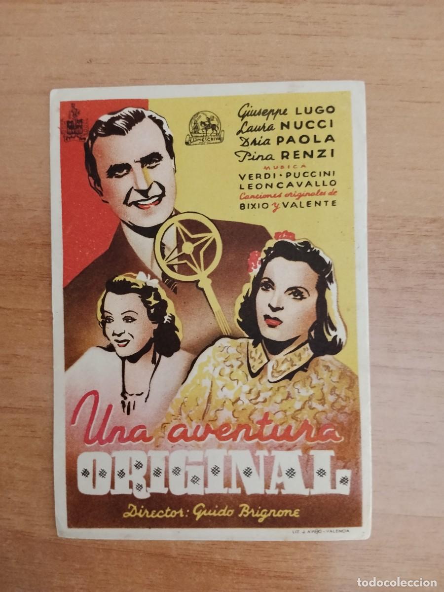Cine: ROSA-PROGRAMA DE LA PELICULA--UNA AVENTURA ORIGINAL