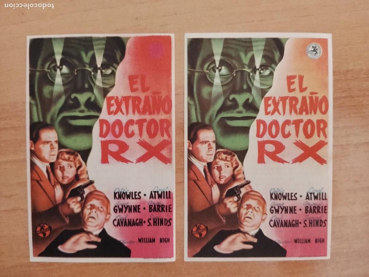 Kino: ROSA-PROGRAMA DE LA PELICULA--EL EXTRA&Ntilde;O DOCTOR RX CT