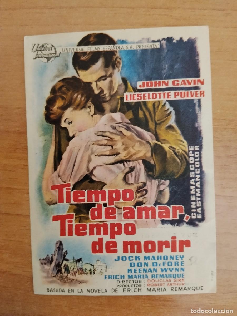 Kino: ROSA-PROGRAMA DE LA PELICULA--TIEMPO DE AMAR TIEMPO DE MORIR CT