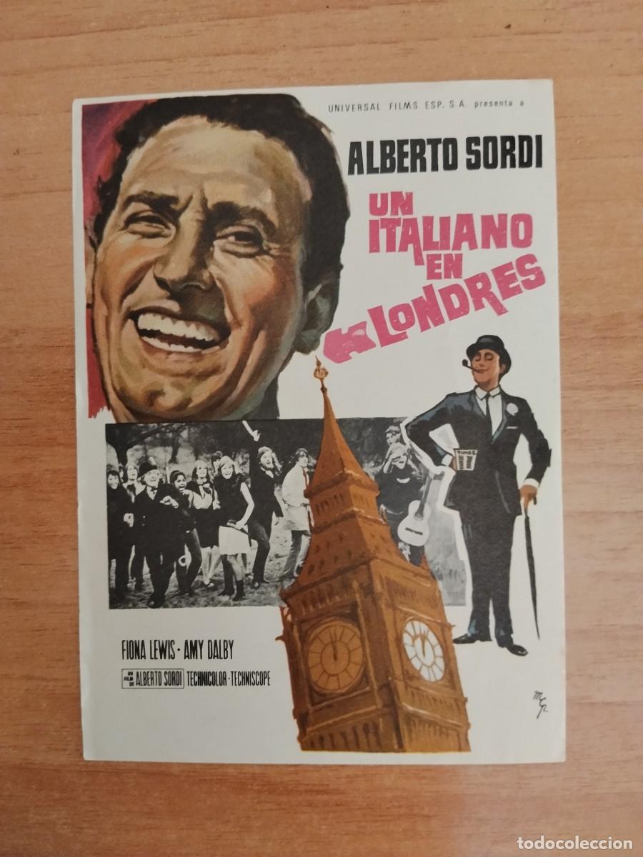 Kino: ROSA-PROGRAMA DE LA PELICULA--UN ITALIANO EN LONDRES