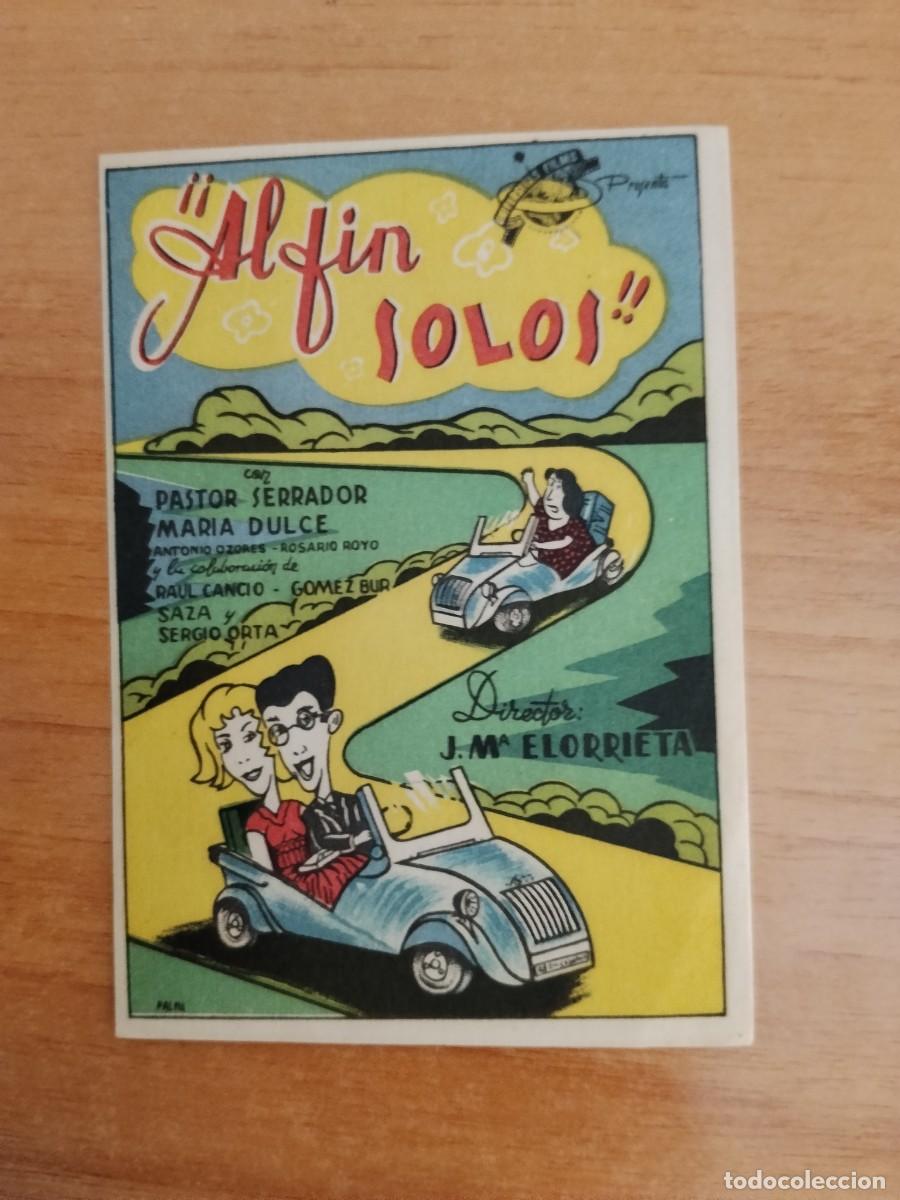Kino: ROSA-PROGRAMA DE LA PELICULA--AL FIN SOLOS
