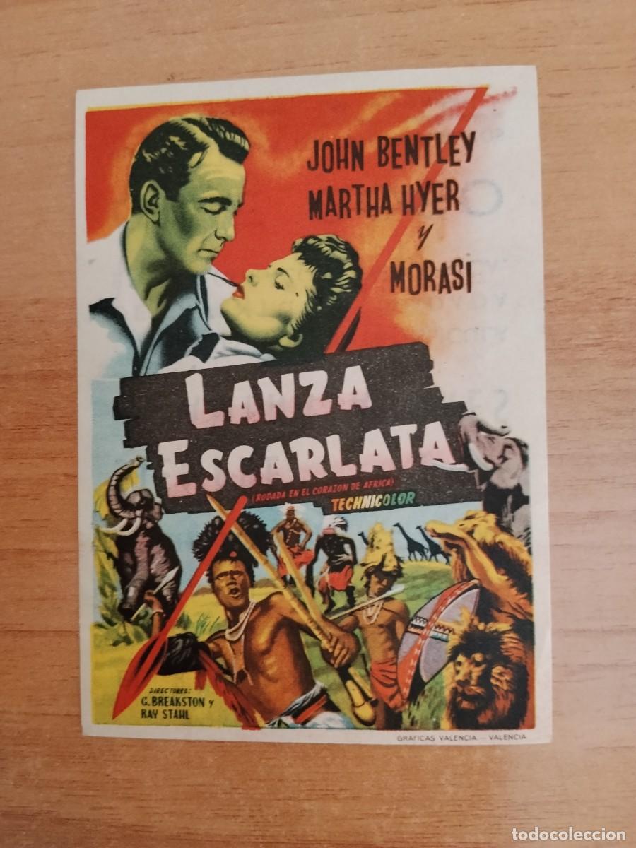 Kino: ROSA-PROGRAMA DE LA PELICULA--LANZA ESCARLATA CT