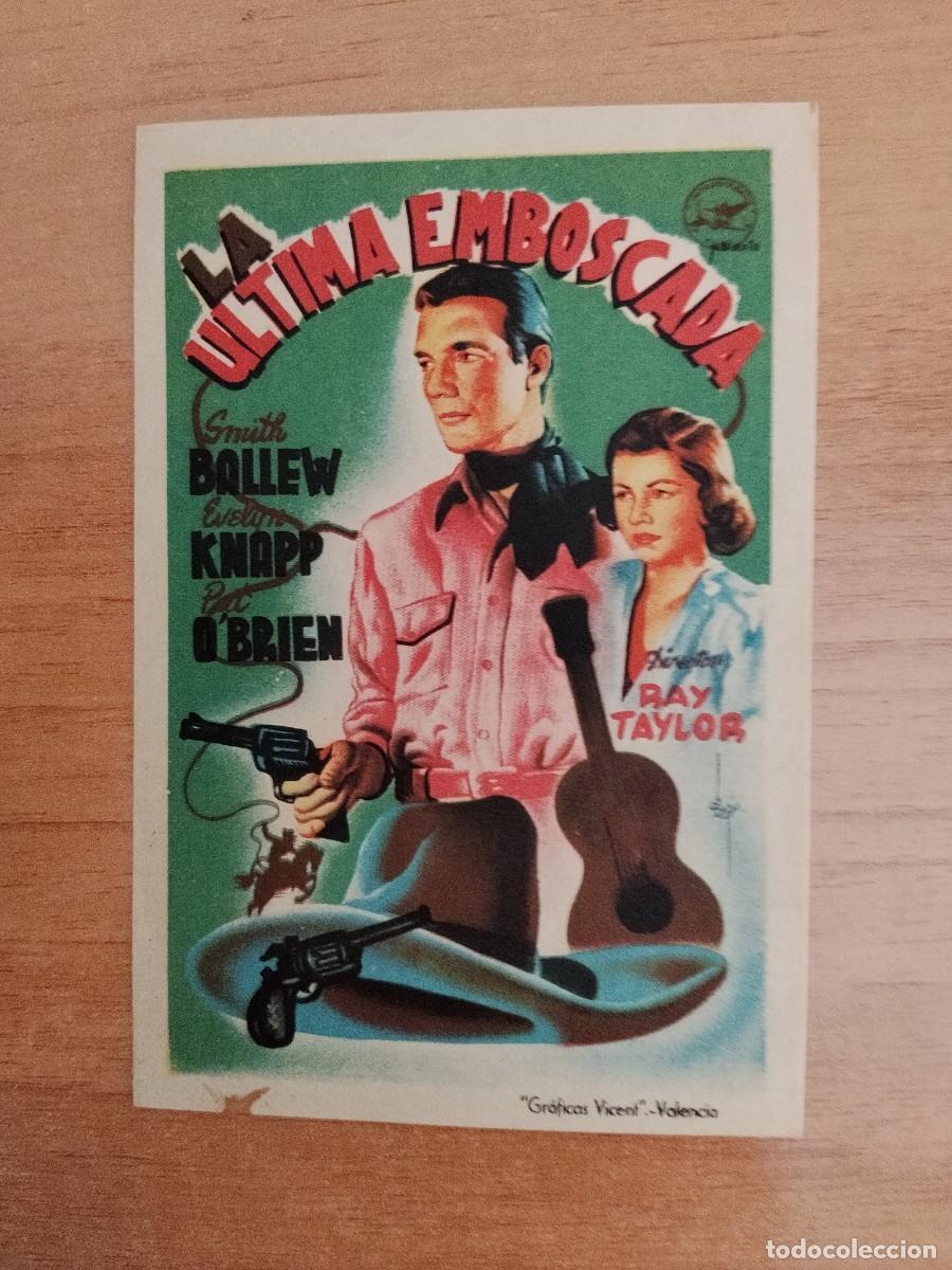 Kino: ROSA-PROGRAMA DE LA PELICULA--LA ULTIMA EMBOSCADA