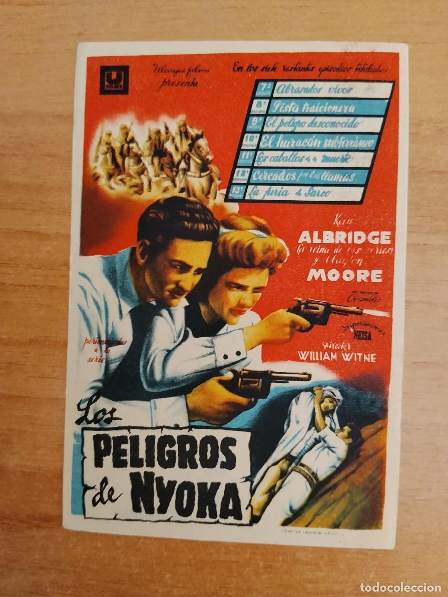 Cine: ROSA-PROGRAMA DE LA PELICULA--LOS PELIGROS DE NYOKA