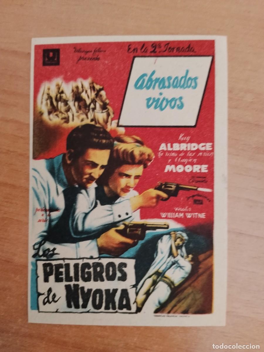 Cine: ROSA-PROGRAMA DE LA PELICULA--LOS PELIGROS DE NYOKA