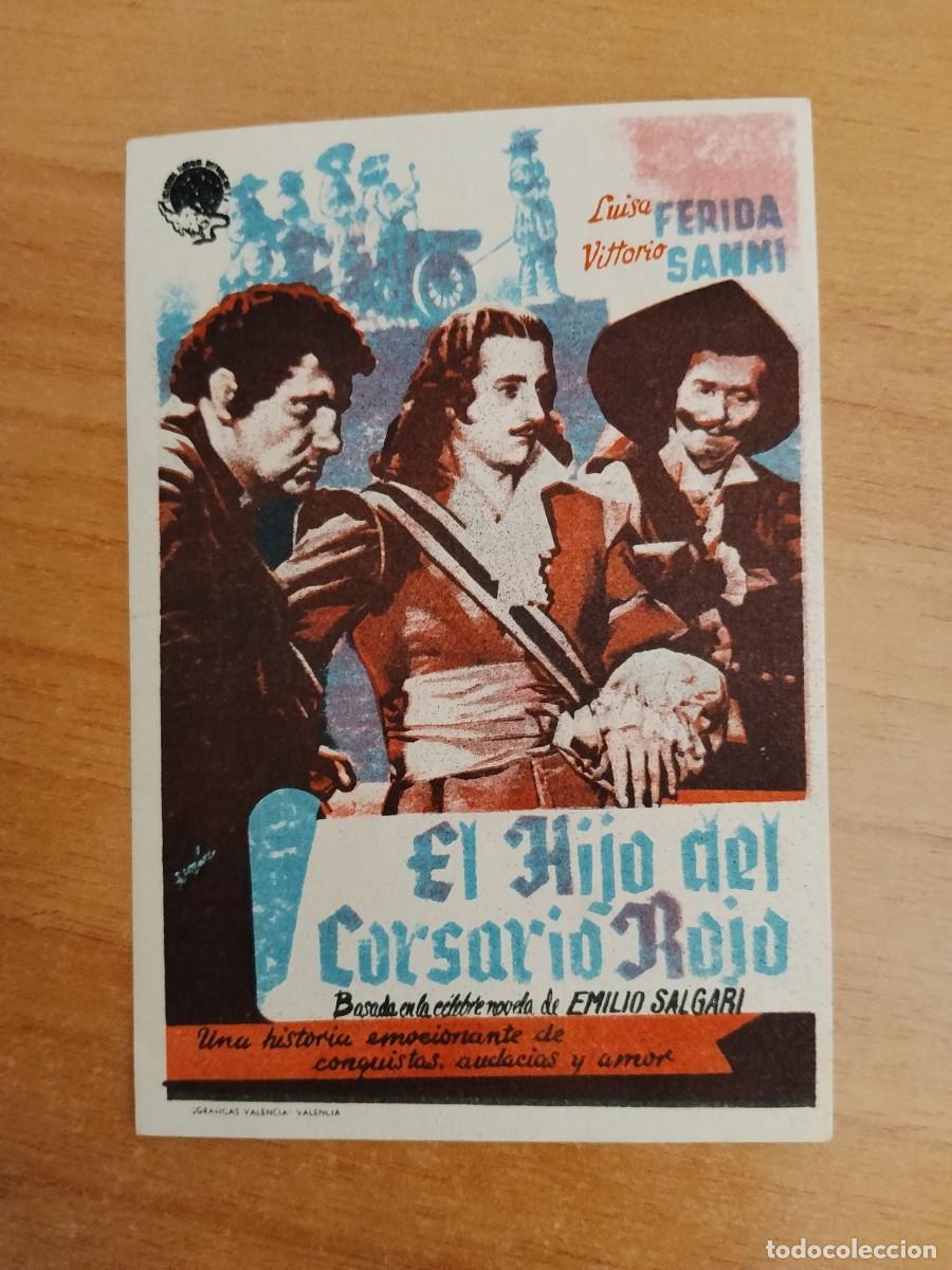 Cine: ROSA-PROGRAMA DE LA PELICULA--EL HIJO DEL CORSARIO ROJO