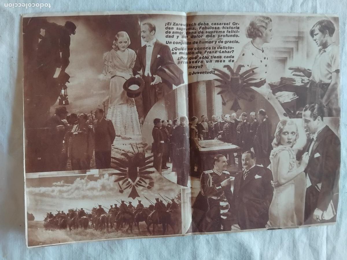 Cine: PROGRAMA DE CINE DOBLE EL ZAREWITSCH. CINE TOSCAL. - Foto 2