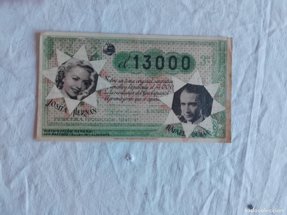 Cine: PROGRAMA DE CINE EL 13.OOO. CINE IBERIA SAN FELIU DE LLOBREGAT 1941.