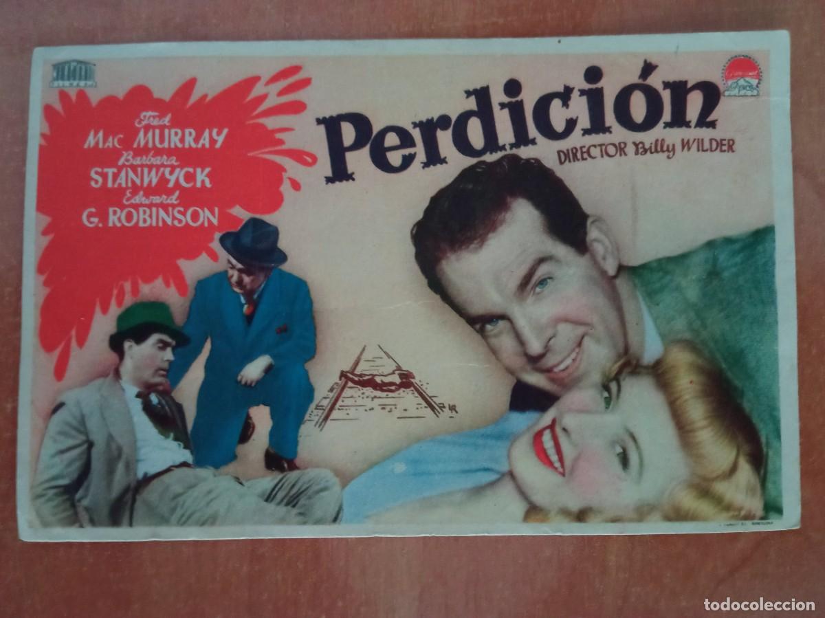 Cine: PERDICI&Oacute;N, FRED MACMURRAY, BARBARA STANWYCK - Foto 1
