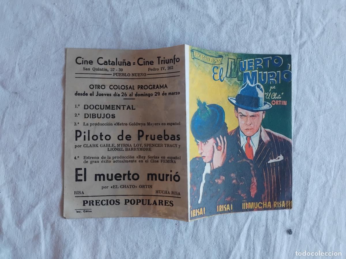 Cine: PROGRAMA DE CINE DOBLE EL MUERTO MURIO. - Foto 1