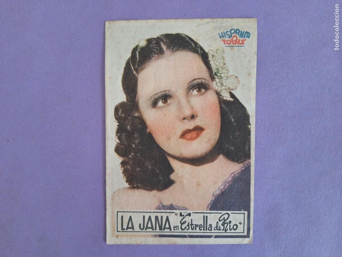 Cine: FOLLETO DE MANO LA JANA EN LA ESTRELLA DE RIO F-80 CON PUBLICIDAD