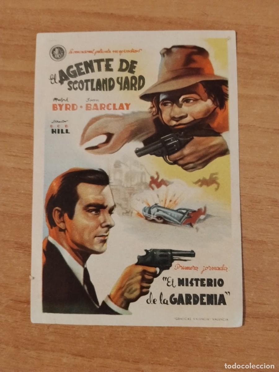 Cine: ROSA-PROGRAMA DE LA PELICULA--EL AGENTE DE SCOTLAND YARD CT