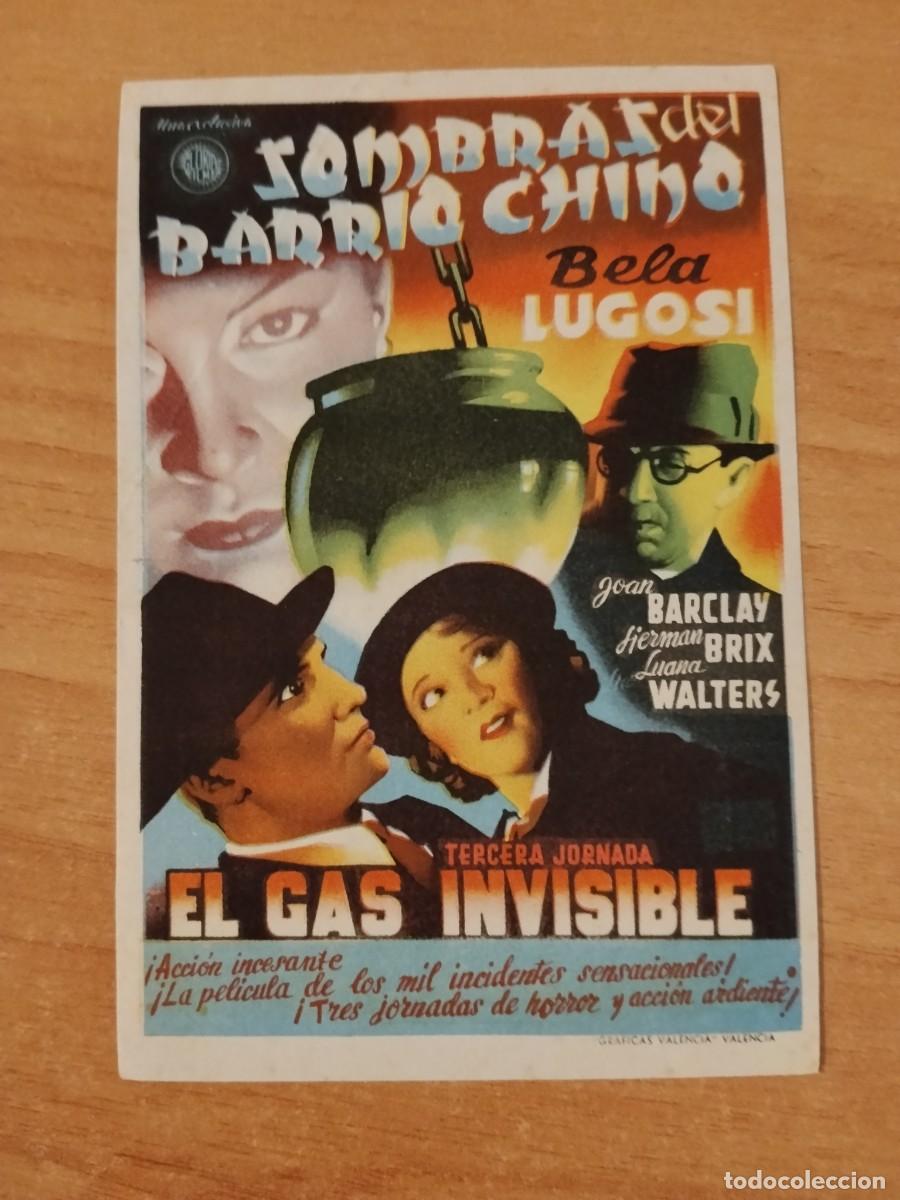 Cine: ROSA-PROGRAMA DE LA PELICULA--SOMBRAS DEL BARRIO CHINO CT
