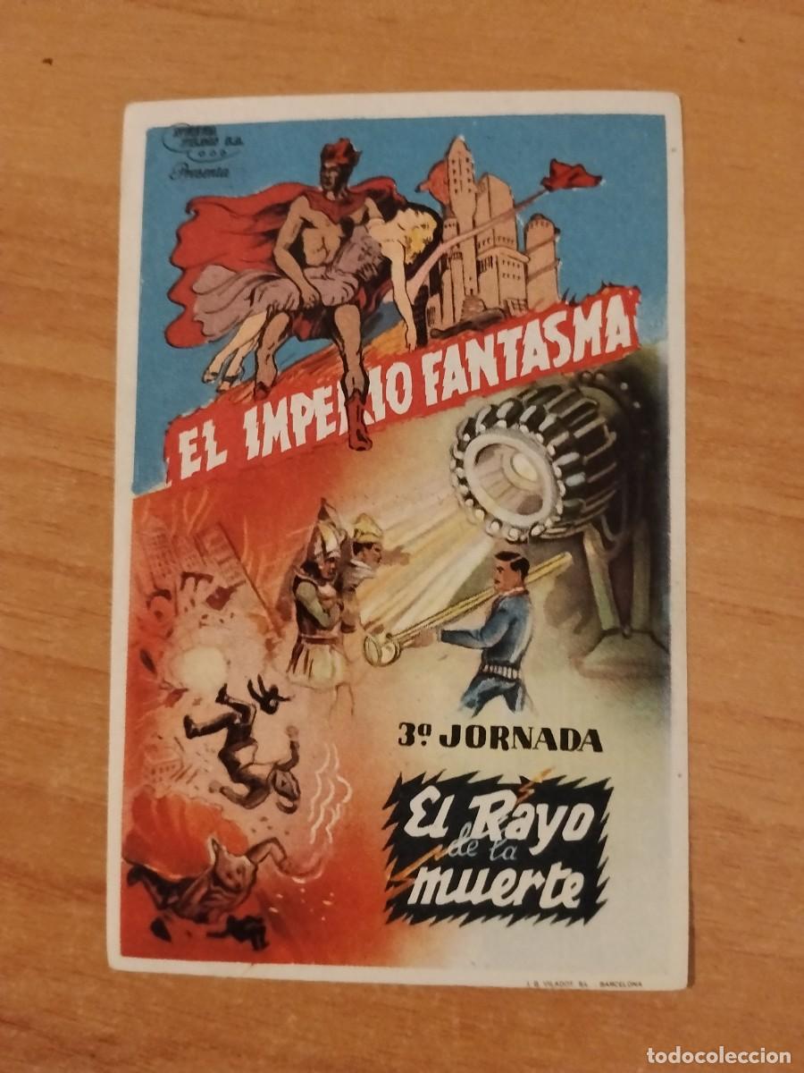 Cine: ROSA-PROGRAMA DE LA PELICULA--EL IMPERIO FANTASMA CT