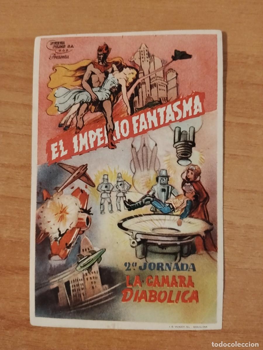 Cine: ROSA-PROGRAMA DE LA PELICULA--EL IMPERIO FANTASMA CT
