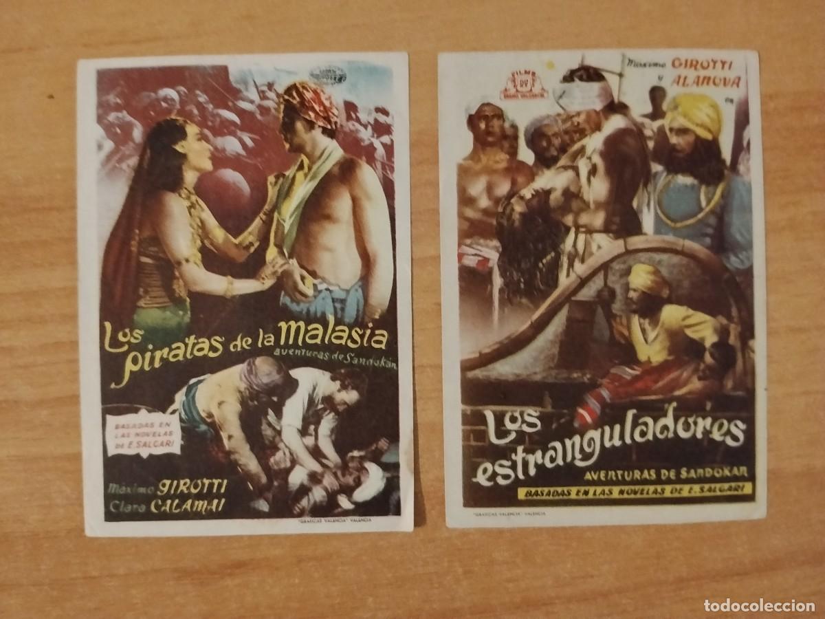 Cine: ROSA-PROGRAMA DE LA PELICULA--LOS PIRATAS DE MALASIA CT