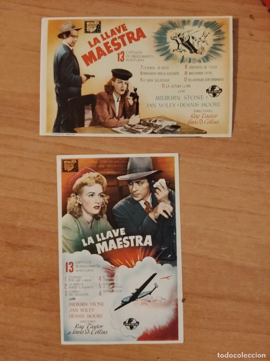 Cine: ROSA-PROGRAMA DE LA PELICULA--LA LLAVE MAESTRA