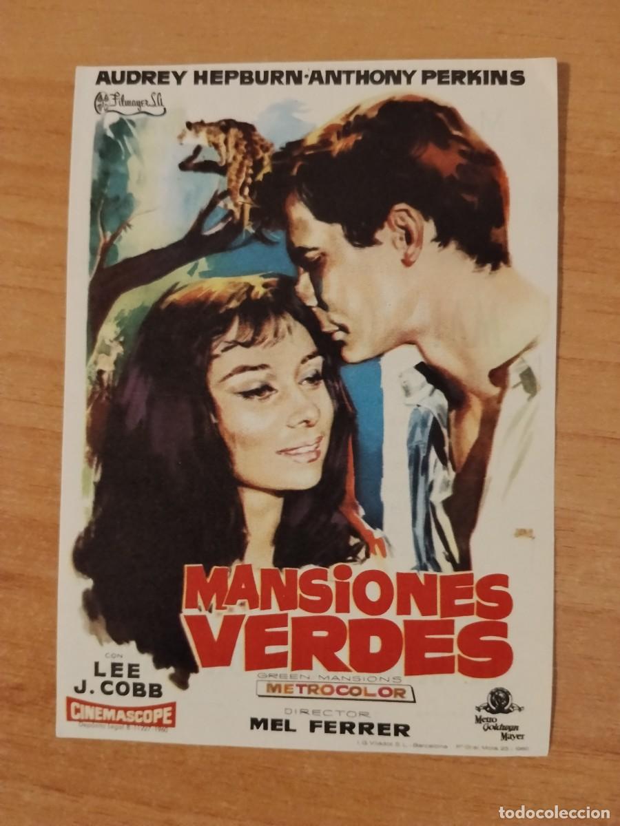 Cine: ROSA-PROGRAMA DE LA PELICULA--MANSIONES VERDES CT